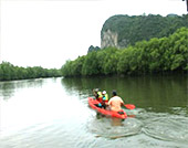 Chiang Down jungle river