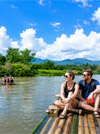 Mae Wang bamboo raft